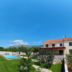 Villa Antonija Heated Private Pool, Near Dubrovnik,8Plus 2 P Ideal For Families And Groups Čilipi Exterior photo