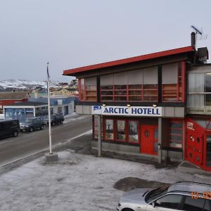 梅港北极酒店 Mehamn Exterior photo