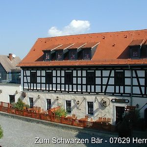 Hotel Zum Schwarzen Bar 黑姆斯多夫 Exterior photo