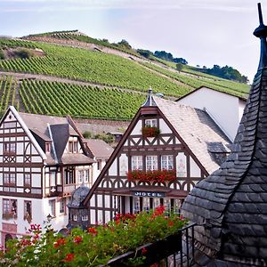 Akzent Hotel Berg'S Alte Bauernschanke- Wellness Und Wein 吕德斯海姆 Exterior photo