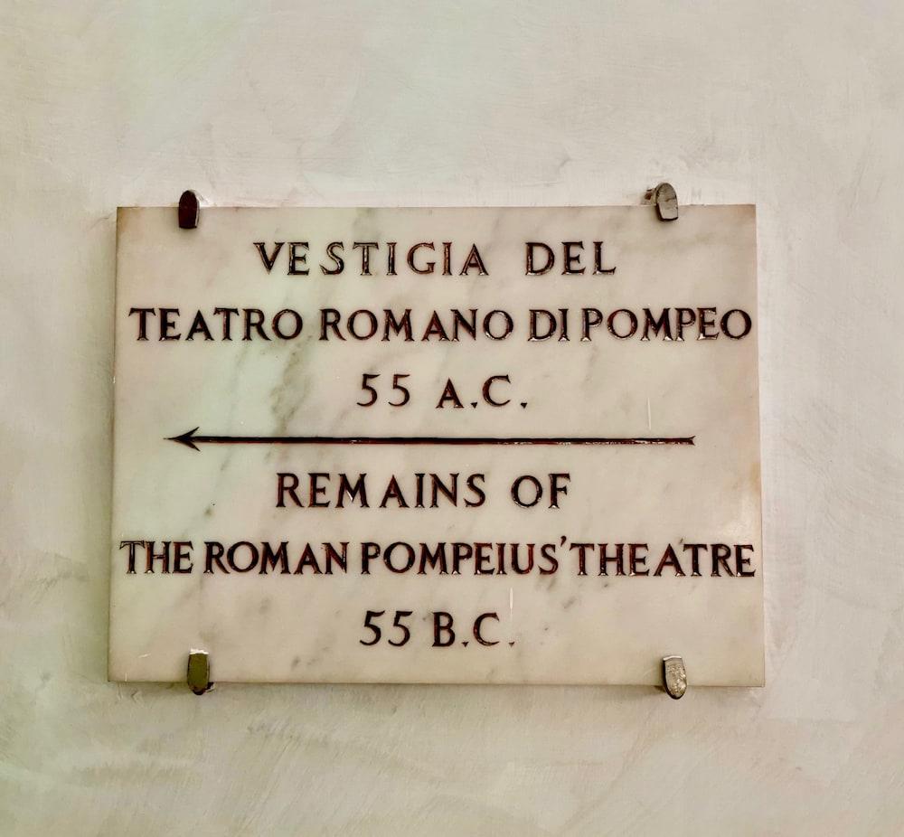 Hotel Teatro Di Pompeo 罗马 外观 照片