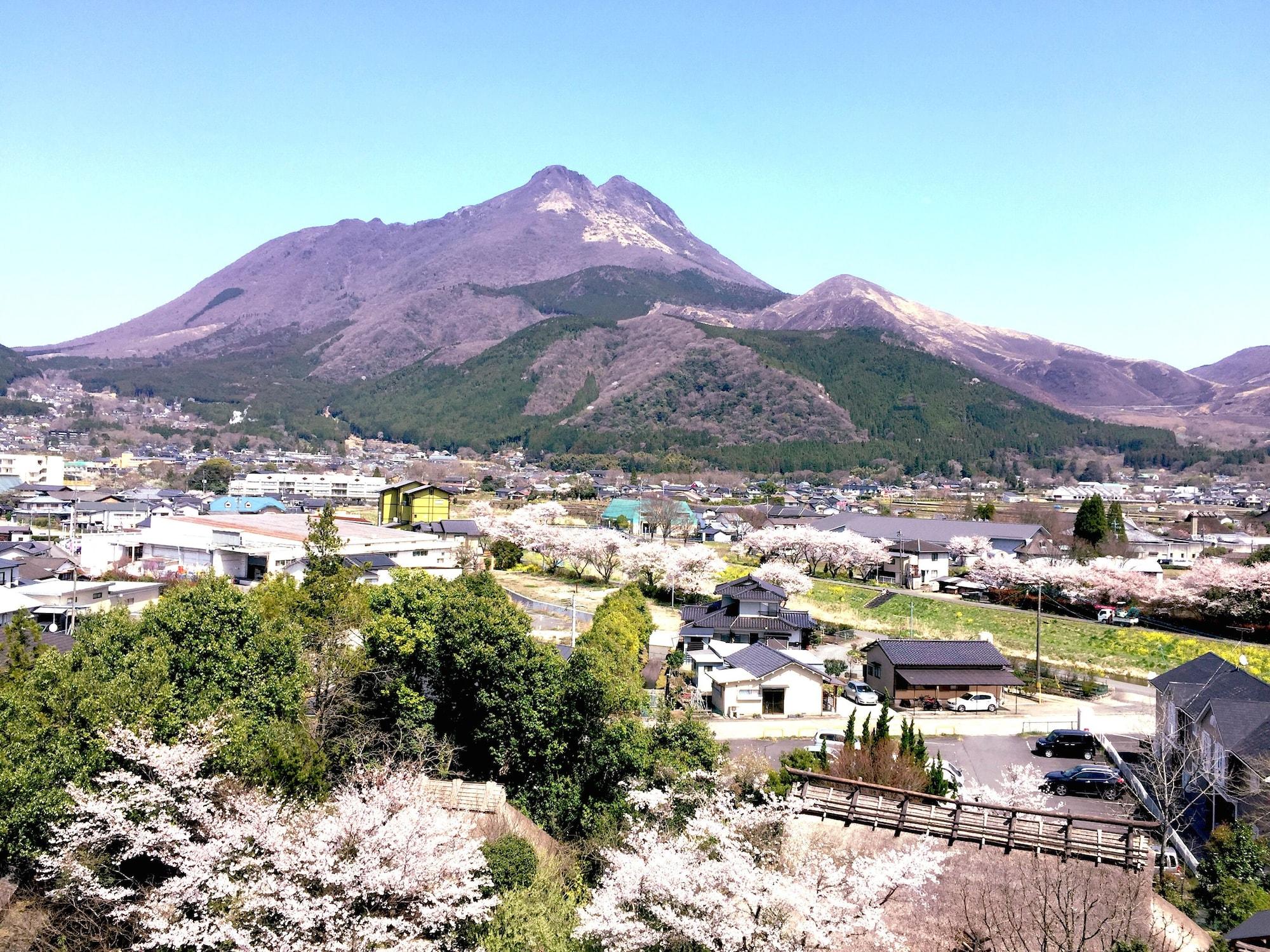 由布院寿花之庄酒店 由布市 外观 照片