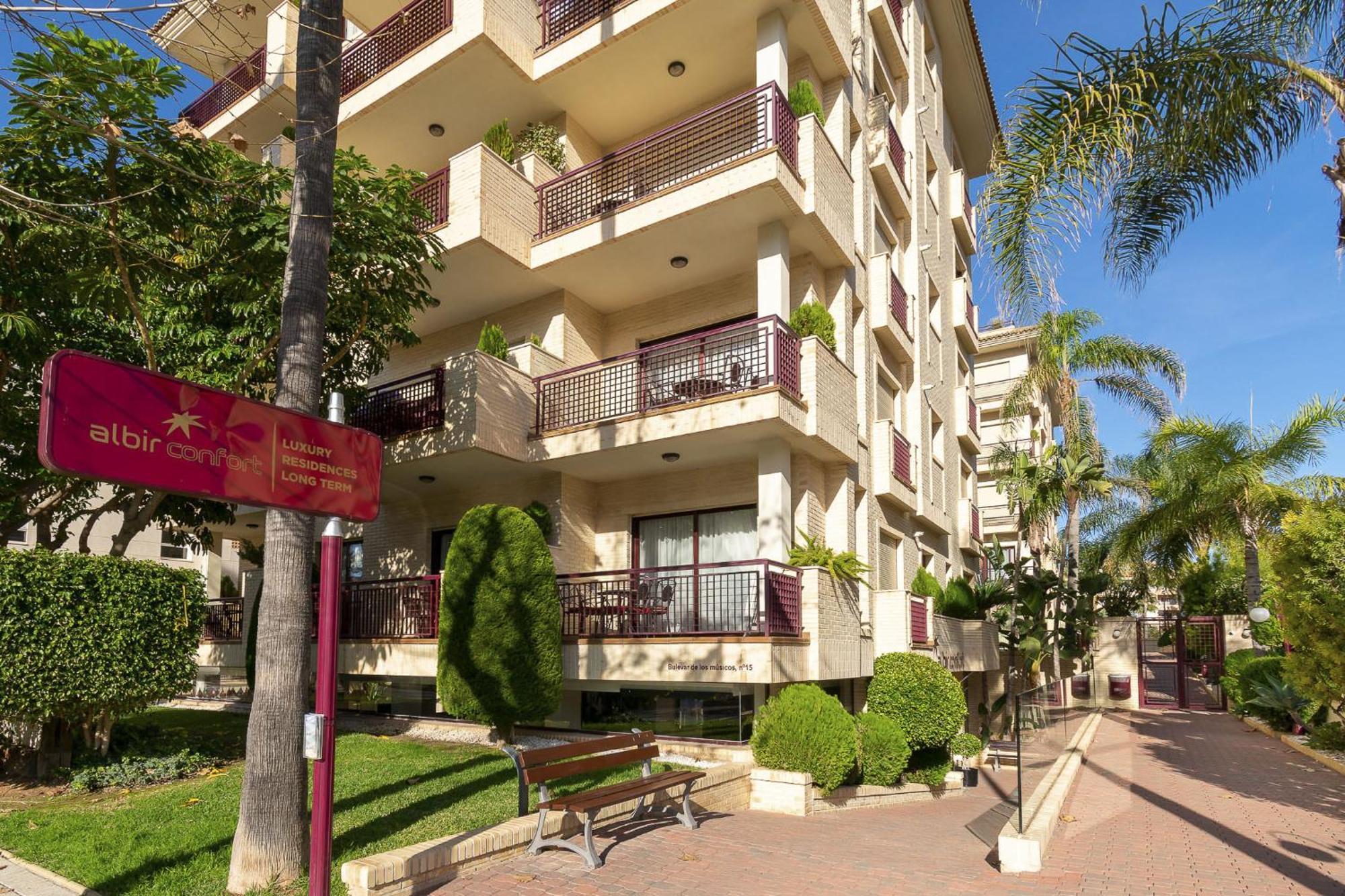 Apartamentos Albir Confort - Avenida 1 Dorm 阿尔比尔 外观 照片