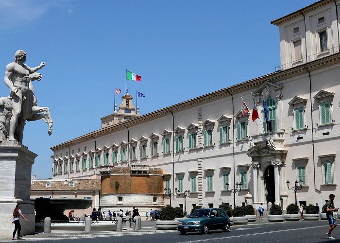 Quirinale Palace Rome, Quirinale Palace. Official residen... | Stock Video | Pond5 photo