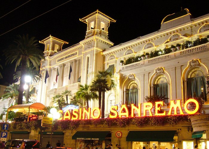 Sanremo Casino Sanremo, on the Italian Riviera: a storybook seaside town ... photo