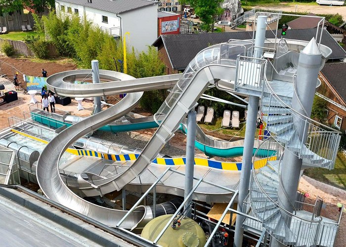 Palm Beach Four New Outdoor Waterslides Added to Germany's Kristall Palm ... photo