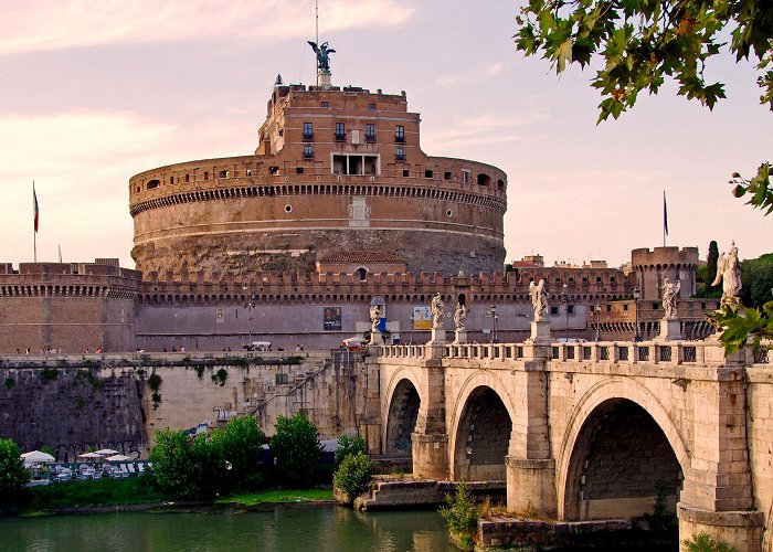 Castel Sant' Angelo A peculiar view of the Eternal City, from Castel Sant'Angelo photo