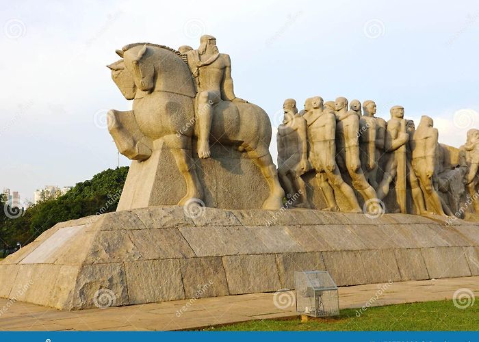Monumento as Bandeiras Monumento As Bandeiras Monument To the Flags in Ibirapuera Park ... photo