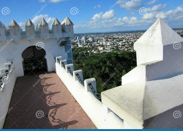 Independence Park Tandil moorish castle stock photo. Image of parapet - 114175324 photo