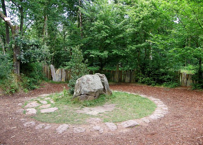 Merlin's Tomb Merlin's grave, Forest of Paimpont | Dream holiday, Medieval town ... photo