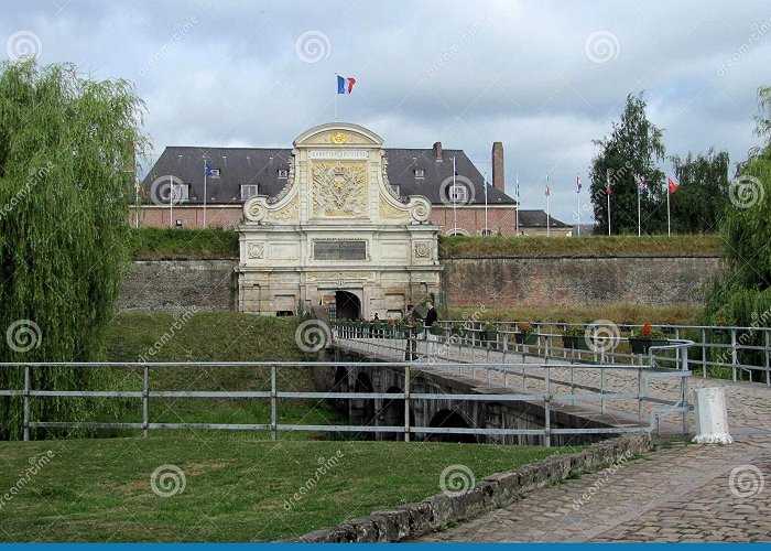 Jardin Vauban Gate in the Old Citadel of Lille Editorial Image - Image of ... photo