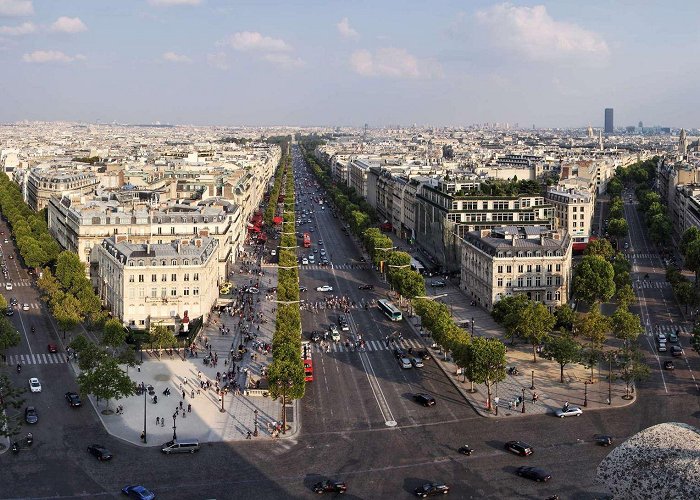 Place Charles de Gaulle Etoile Paris | Place Charles-de-Gaulle panorama photo