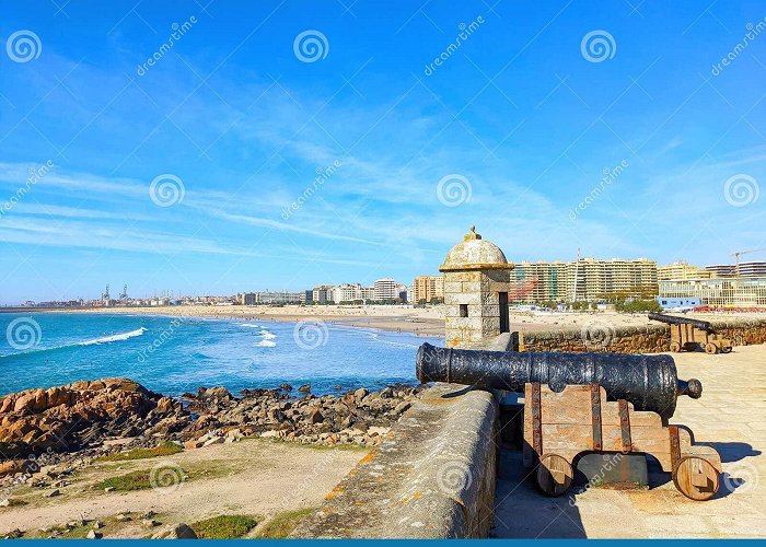 Matosinhos Beach Queijo Fort Matosinhos Porto Portugal Stock Image - Image of ocean ... photo