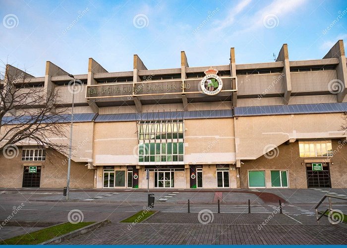El Sardinero Stadium Main Facade of the Stadium `El Sardinero` Editorial Image - Image ... photo