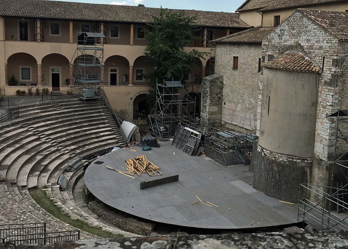 Roman Theatre of Spoleto The Roman theatre in Spoleto - Ancient World Magazine photo