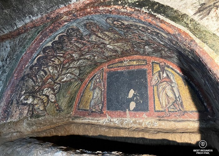Catacombs of St. Domitilla Digging into world's oldest catacombs in Rome – Best regards from far, photo