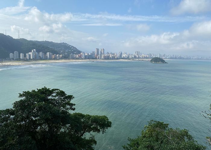 Porchat Island Nice view of Santos-Brazil from up Porchat Island : r/pics photo