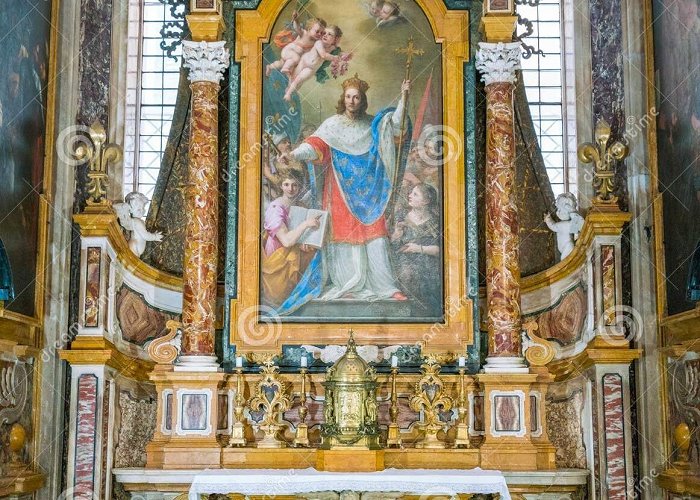 Church of Saint Louis the French Saint Louis of the French Chapel in the Homonymous Church in Rome ... photo