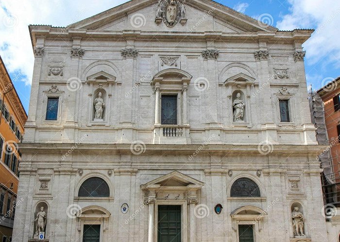 Church of Saint Louis the French Church of St. Louis of the French, Rome, Italy Stock Image - Image ... photo