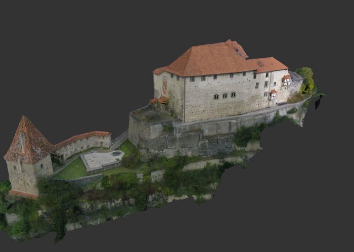 Laupen Castle Laupen Castle - 3D model by hdrpano (@hdrpano) [07c113e] photo