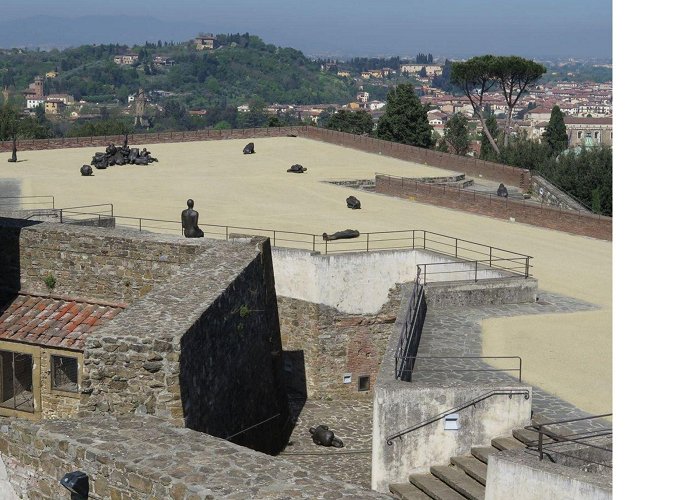 Forte di Belvedere Human Exhibition by Antony Gormley at Forte di Belvedere Florence ... photo