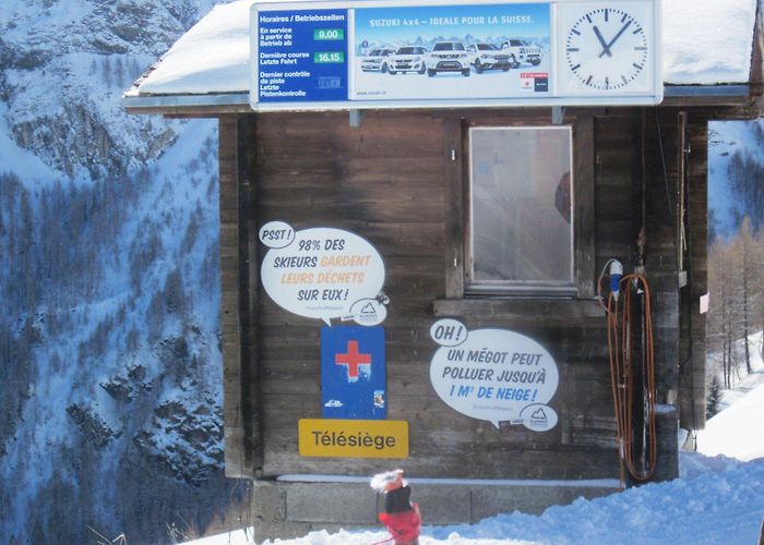 Lana - Chemeuille Double Ski Lift Evolène & Arolla, CH: 03/05/17 | Liftlines Skiing and Snowboarding ... photo