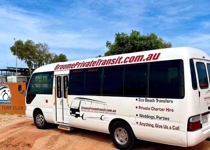 Broome Turf Club Broome Races Bus Charter Pickup and Drop-off Timetable — Broome ... photo