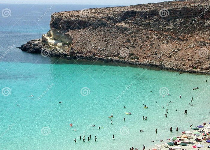 Isola dei conigli Isola Dei Conigli Beach in Lampedusa Stock Image - Image of ... photo