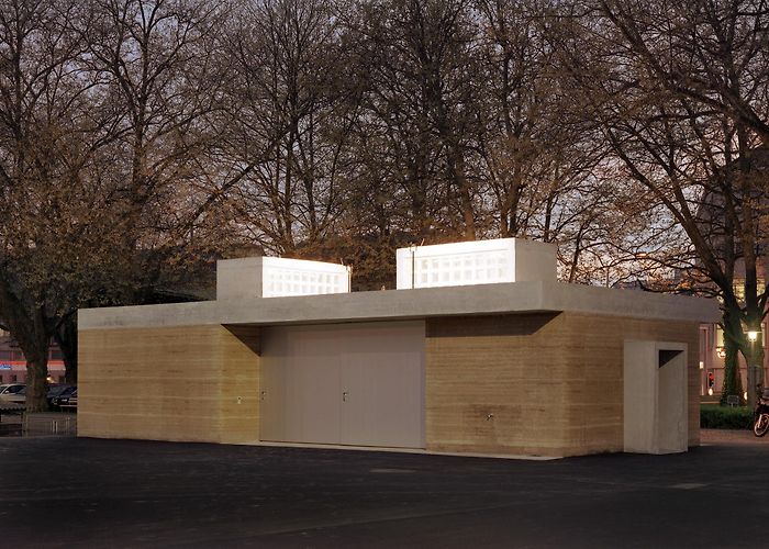 Sportanlage Sihlholzli Boltshauser Architekten, Michael Freisager · Storage buildings and ... photo