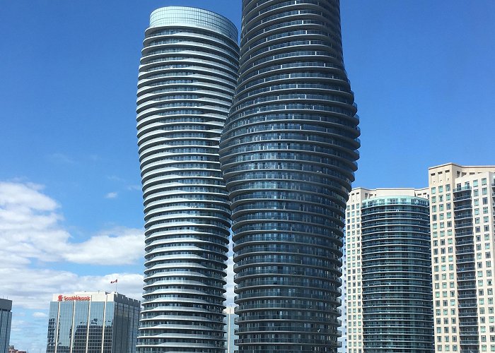Absolute World Towers Absolute World condos from the hotel across the street : r/mississauga photo