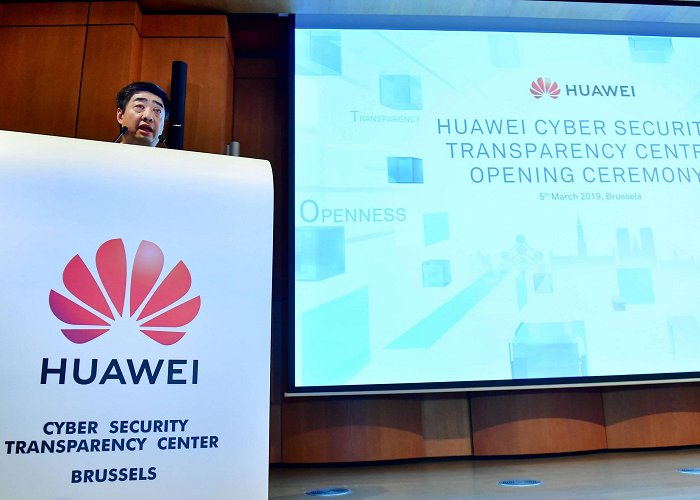 Huawei Technologies Brussels Huawei Opens Brussels Cyber Security Lab After U.S. Spying ... photo