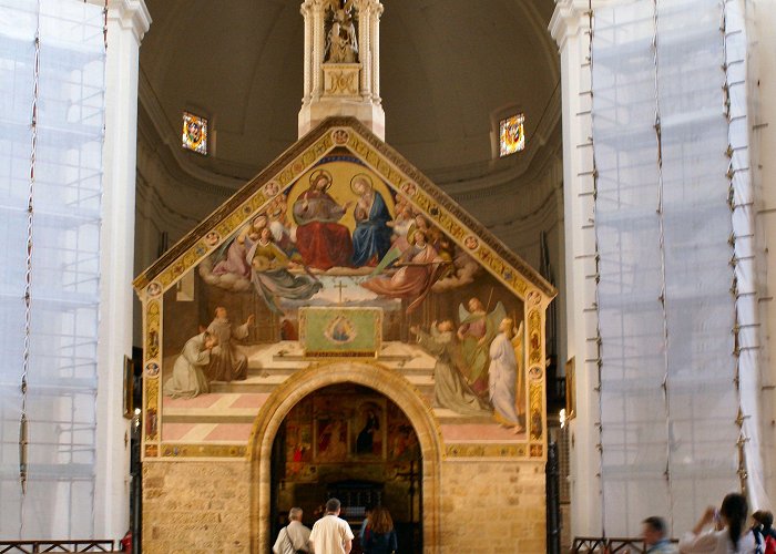 Saint Mary of the Angels Basilica Santa Maria degli Angeli, Assisi, Italy. Inside the ... photo
