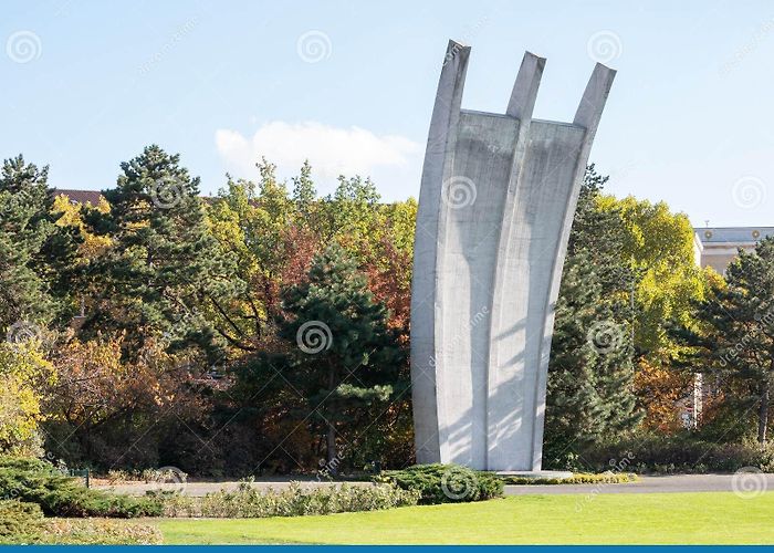 Platz der Luftbrücke with Berlin Airlift Monument Berlin Airlift Memorial Near Former Tempelhof Airport at Platz Der ... photo