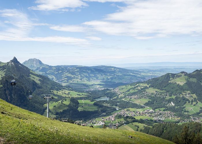 Ski Lift Charmey - Vounetse Mountain Cableways of Charmey | La Gruyère photo