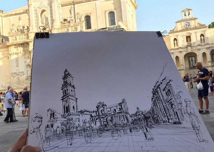 Duomo Square 1655 / Duomo Square / Lecce – a fresh drawing everyday photo