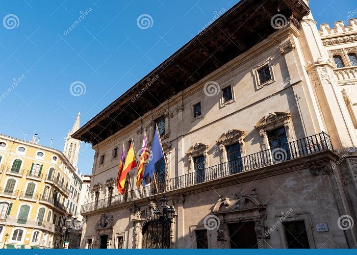 Palma Town Hall Ayuntamiento, Town Hall, De Palma De Mallorca, Spain Editorial ... photo