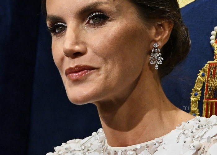 Bullring Glittering Diamond Jewels for the Spanish Royals at the Princess ... photo