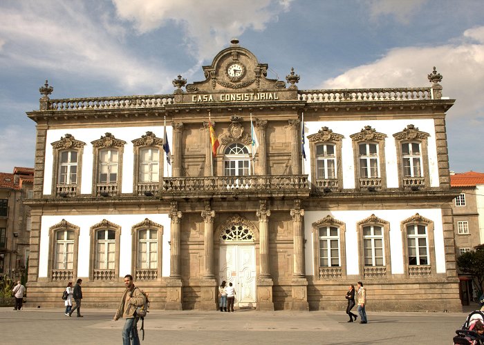 Pontevedra Town Hall City Hall, 19th century in Pontevedra, Spain image - Free stock ... photo