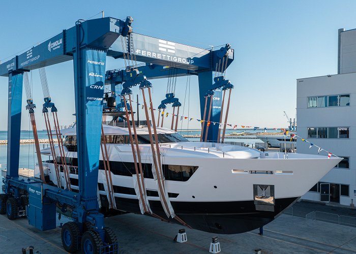 Ancona Harbour 43m Custom Line 140' Launched in Ancona - Yacht Harbour photo