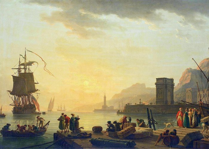 Ancona Harbour Claude-Joseph Vernet – The Hermitage Museum ГЭ-1756. Ancona ... photo