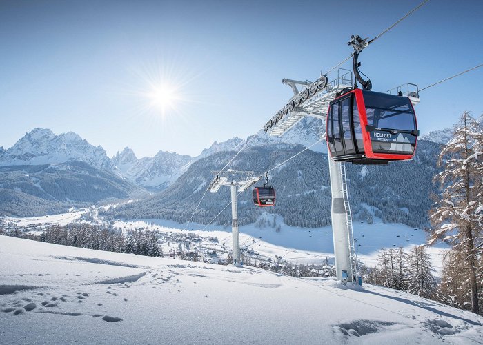 Sexten - Helm cable car Ski Holidays Dolomites Italy - Ski in Ski out Hotel Berghotel photo
