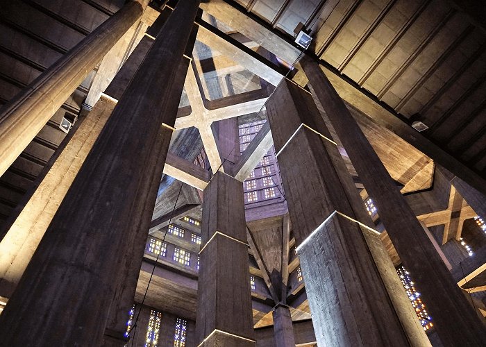 Saint-Michel's Church St. Joseph's Roman Catholic Church, Le Havre, France. : r/brutalism photo