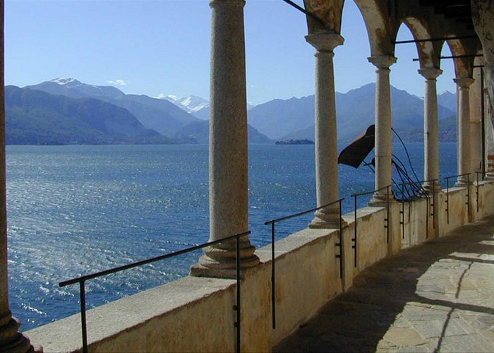 Hermitage of Santa Caterina del Sasso Santa Caterina del Sasso | A spectacular cliff-side monastery ... photo