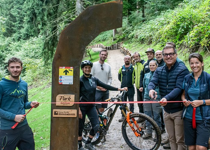 Garda Trentino Trail INAUGURATION - New Trail that goes from Malga Grassi to Riva del ... photo