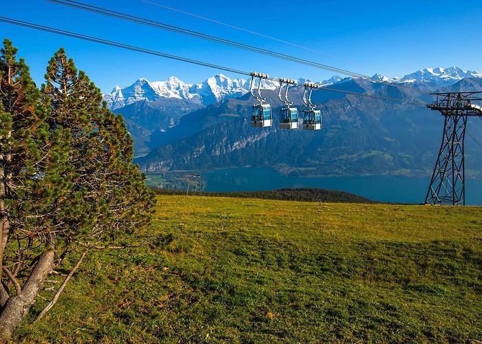 Luftseilbahn Beatenberg-Niederhorn Gondola Niederhorn Gondola Cable Car – enjoy breathtaking views photo