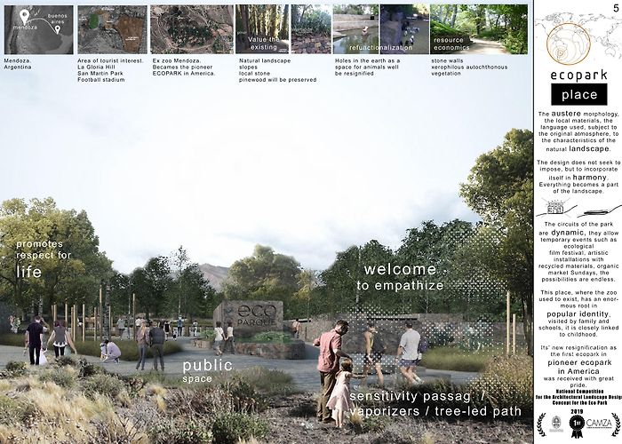 Mendoza Cemetery Former zoo site revitalization | Holcim Foundation photo
