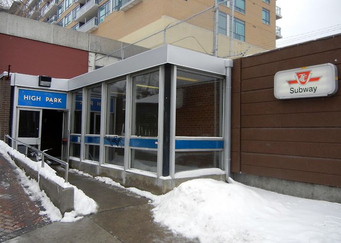 High Park Subway Transit Toronto Image: Bloor-Danforth Subway 06 High Park 20110205-2a photo