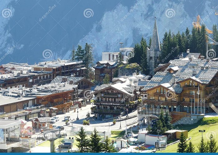 Tovets Courchevel 1850 editorial stock image. Image of pasture - 22590604 photo