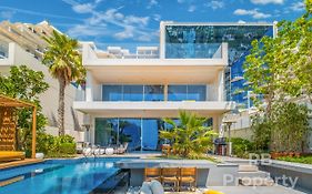 Five Palm Beach Villa - Three Floors, Private Pool, Jacuzzi 迪拜 Exterior photo