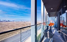 Luxury 1Br With Stunning Skyline Views Of Dubai别墅 Exterior photo